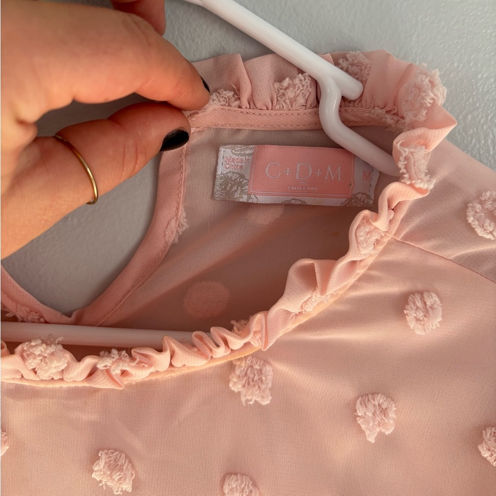 Pink blouse